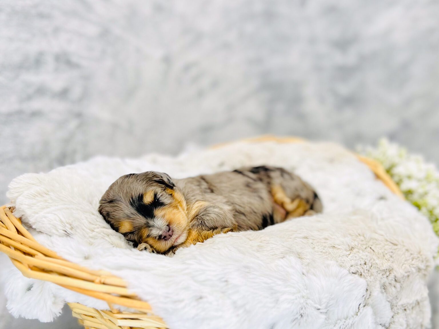 I am just a tiny baby and would love to join your family soon! Of course, you can’t see how cute and curly I will be when I get older, so the Dog Club will send updated photos when I am about 6 to 7 weeks old, if you choose to adopt me. Infant puppy deposits are refundable or transferrable.